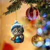 Serie de Gatitos Nuevos Transfronterizos Colgantes Navideños Colgantes Navideños Decoraciones para Fiestas Colgantes para Mochilas Colgantes para Coche