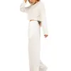 Estilo moderno y sencillo, conjunto de pijama para casa de manga larga y pantalón largo, holgado, fino y adecuado para usar al aire libre, suelto, casual y cómodo