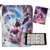 Fabricante Venta al por Mayor Transfronteriza Libro de Cartas Pokemon 4/9 Rejillas de Palacio Pokemon PU Cuero Cremallera Libro de Almacenamiento de Cartas