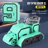 Juguete de Deformación Digital para Niños Robot Combinado Mecha King Kong Set de Coches Regalo Educativo de Cumpleaños para Niños y Niñas