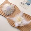 Novo Tecido Estilo Coreano Cachos Moda Cabelo de Avestruz Amora Camélia DIY Feito à Mão Adorno de Cabeça Corsage Acessórios de Vestuário