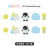 Entrega de una pieza, zapatos de agujeros combinables, hebilla decorativa, hebilla para zapatos de agujeros DIY, cadena de accesorios, hebilla, decoración de flores para zapatos de agujeros