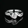 Anillos de Lujo Ligero Europeos y Americanos de Nicho de Alta Gama, Anillos de Diamante Geométrico de Circonita Súper Brillantes, Anillos de Compromiso para Mujer, Joyería Transfronteriza al por Mayor
