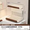[Dropshipping] Prateleira para toucador de banheiro, instalação sem furos, para guardar escovas de dente, pasta de dente e secadores de cabelo