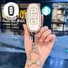 Adecuado para carcasa de llave Hongqi H7 EHS3EQM5 decoración de coche MÁS cubierta protectora para llave de coche Hongqi LS7