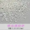 Lote Misto de 10.000 Mini Decorações para Nail Art Meia-Redondas Banhadas a Prata, Acessórios de Nail Art Pequenos Redondos com Fundo Plano de Yiwu