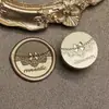 Sello de Cera con Diseño de Flor de Encaje en Relieve, Serie de Flores, Cabeza de Sello con Lazo, Diseño de Planta Floral, Cabeza de Latón Sólido para Sellar Sobres