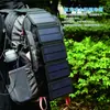 Amazon Cargador Portátil Solar Plegable para Exteriores con Bolsa Cargador Multifuncional para Teléfono Móvil Emergencia Logo Personalizado