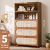 Estantería Estante Librero de Pie Sala de Estar para el Hogar para Niños Montado en la Pared Gabinete de Almacenamiento Multicapa Gabinete de Almacenamiento Dormitorio Sencillo