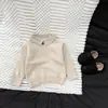 Tejido de punto con temperamento estilo coreano para bebé Ropa de otoño Estilo académico para lactantes Cuello polo Suéter elegante Ropa interior para niños pequeños de primavera y otoño