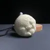 Peça de Mão Pixiu Segurando Bola de Fruta Bodhi Peça de Mão Handball Esculpida para Homens Carregarem e Esculpirem para Trazer Boa Sorte e Sorte