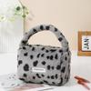 C Bolsa Cosmética Portátil de Pelúcia Leopardo Quente Transfronteiriça Bolsa de Armazenamento para Cuidados com a Pele de Viagem Bolsa de Armazenamento de Cosméticos de Viagem