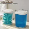 Caja de almacenamiento de detergente para ropa de gran capacidad BNBS, diseñada para uso doméstico, específicamente para almacenar cápsulas de lavandería y cápsulas de fragancia