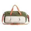 Bolsa de Tela de Nylon Multiusos de Gran Capacidad Transfronteriza Ligera para Viajes Cortos Almacenamiento Deportivo Mochila Bolso de Mano de Tres Usos