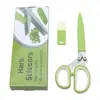 Tijeras de Acero Inoxidable para Cebolleta para Uso en la Cocina, Tijeras de Cinco Capas para Cortar Cebolletas, Algas Marinas, Pimientos y Hierbas
