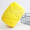 Lana islandesa supergruesa de 2 cm tejida a mano bola de lana relleno de hilo grueso núcleo de hilo de algodón núcleo de hilo de algodón bolsa DIY tira anticolisión contorno de cama