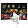 Proyector de audio F800 transfronterizo Android enfoque manual HD 1080P proyector para el hogar