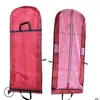 Amazon 180cm Extensible Plegable Doble Uso Funda Antipolvo para Vestido de Novia Bolsa Antipolvo Funda para Vestido al por Mayor