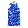 Pijama de Verano para Mujeres de Mediana Edad y Mayores, Bata Casual Portátil, Vestido sin Mangas de Talla Grande para Adultos (Color Aleatorio)
