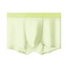Roupa Íntima Masculina de Seda de Gelo Calça Masculina Sem Marcas Bacteriostática Shorts Boxer com Sensação de Gelo Roupa Íntima Fina de Secagem Rápida Boxer Leve