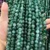 Calcedonia Verde Hierba DIY Semi-Terminadas Cuentas Sueltas Hechas a Mano Para Bisutería Optimizadas Accesorios de Joyería de Piedra Natural Venta Directa de Fábrica