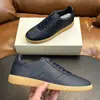 Zapatos Forrest Gump de cuero genuino mate de lujo ligero STN color sólido antideslizantes planos casual de negocios para hombre, zapatos de moda para el día a día