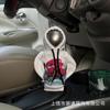 Decoração de Natal alavanca de câmbio suéter pequeno impressão criativa alavanca de câmbio mini moletom capa protetora para alavanca de câmbio de carro