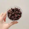 Elásticos de Cabelo para Mulheres, Pequenos Elásticos Descartáveis Pretos, Cordas de Cabelo Altamente Elásticas para Crianças, Cordas de Cabelo para Bebês, Acessórios de Cabelo