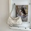 Bolso de Hombro de Cadena a Cuadros Retro para Mujer 2026 Nuevo Estilo Coreano Versátil para Viajes Diarios Bolso de Axila Bolso Cruzado Simple de Moda
