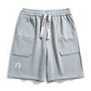 2023 Nova Moda Shorts Masculinos Verão Roupa Exterior Calças Cinco Pontos Marca da Moda Casual Calças Esportivas Soltas