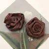 Novo Chinoiserie Retrô Flor Enrolada Artesanal Rede Rosa Seca DIY Presilha Lateral Corda de Cabelo Adorno de Cabeça Corsage Acessórios de Vestuário