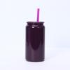 Serie navideña taza de sublimación de 16 oz acero inoxidable vacío mason ventosa termo taza regalo mayoreo