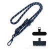 Cordão para Celular com Gaxeta de Alto Acabamento, Usado na Diagonal ou nas Costas, Alça Ajustável, Cordão Longo, Antiperda e Resistente para Uso ao Ar Livre