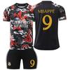 Ropa de Fútbol del Real Madrid Patrón de Dragón Edición Conmemorativa No.5 Bellingham 7C Rovinicus No.9 Mbappe Niños