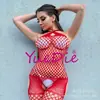 Talla Grande Amazon 100kg Exportación Europea y Americana Lencería Sexy Body Sexy Malla Jacquard Sin Entrepierna Pijama y Calcetines