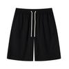 Verano nuevo estilo americano pantalones cortos cropped holgados con cordón color sólido casual pantalones cortos marca de moda pantalones deportivos hombres mayoreo