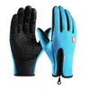 Guantes de Ciclismo para Hombre y Mujer, Guantes de Invierno de Terciopelo Cálidos para Hombre y Mujer, de Dedos Completos, Cortavientos, Antifrío, Pantalla Táctil, para Conducir, Deportes, Esquí