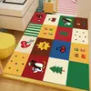 Tapetes de Piso Impresos Dibujos Animados Lindos Felpudos para Puerta Dormitorio Cocina Baño Inodoro Antideslizantes Absorbentes Felpudos Lavables