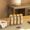 Botella de Vidrio 30g Incienso en Varilla Corta Incienso de Osmanthus Aromaterapia Incienso de Madera de Agarwood Dormitorio Hogar Dormitorio Fragancia de Larga Duración Baño