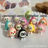 Boneca de festa de ovo bonito Cartoon Hairpin Bangs Clip Internet Celebrity DIY Side Clip Mini Strange Hairpin