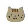 Posavasos de silicona con diseño de gato de dibujos animados, base aislante antideslizante, alfombrilla de animal lindo para tazón, alfombrilla para taza de té, alfombrilla de mesa anti-quemaduras