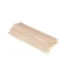 Fabricante de Espetos de Bambu Descartáveis Espetos de Bambu com 3mm de Espessura 12cm de Comprimento Espetos de Bambu para Kebab Espetos de Bambu Descartáveis Sem Enxofre Resistentes