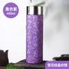 Pure Titanium Thermos Cup Chá Separação Cup Titanium Cup High-end Business Office Cup Light Luxury Straight Cup Car Cup Caixa de presente