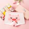 Roupa íntima infantil feminina classe A algodão puro shorts boxer algodão pequeno médio e grande Crianças Bebê fábrica de shorts boxer atacado