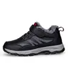 Zapatos de Algodón para Caminar para Mujeres Mayores Modelo de Invierno Nuevo, Forrados de Felpa y Engrosados para Calidez, Superficie de Cuero Impermeable, Botas de Nieve para Adultos Mayores