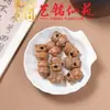 Accesorios de Animales de Dibujos Animados de Madera Maciza Yiming Xianyuan DIY Cuentas Sueltas Joyería Pulsera Collar Accesorios para Colgar en el Coche