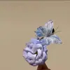 Horquilla con flor de Super Hada para mujer, accesorio para el cabello con flequillo fresco y clip lateral, estilo dulce Mori, horquilla para el cabello estilo festivo, tocado