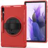 Adecuado para Samsung Tab S9 S9Fe Funda para Tablet Tpu Correa de Mano PC Soporte Giratorio S9Plus Funda Protectora