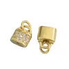 Prata Pura 999 Joias Acessórios DIY Peças Banhadas a Ouro Pingentes de Coração Charms Fio para Pulseira Charms Atacado