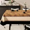 Toalha de Mesa à Prova d'Água e Óleo de Alta Qualidade, Estilo Vintage 2026 Novo Modelo de Toalha de Mesa para Sala de Jantar, Jogo Americano, Capa para Mesa de Centro